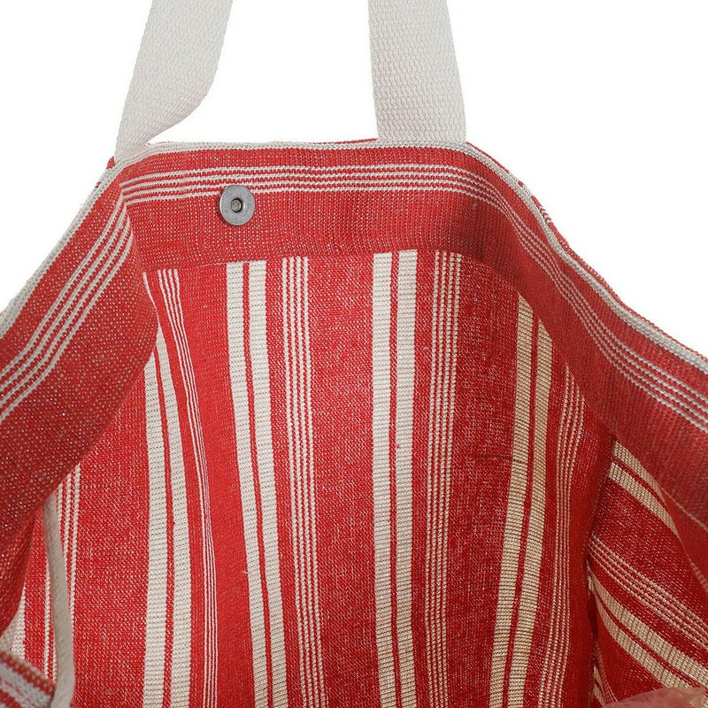 Håndtasker DKD Home Decor Blå Rød Aluminium 39 x 26 x 34 cm Pung