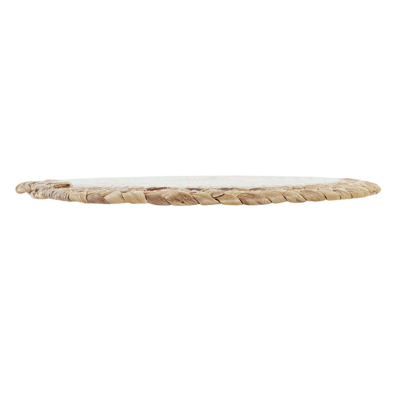 Dækkeserviet DKD Home Decor Individuel Bomuld Fiber (20 x 20 x 1 cm) (2 enheder)