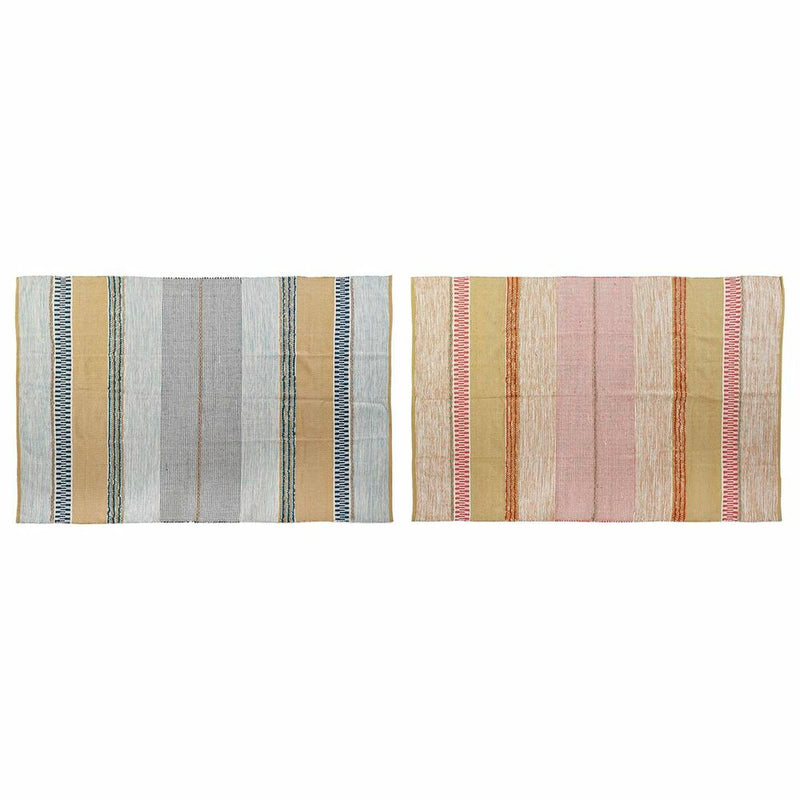 Tæppe DKD Home Decor Multifarvet Moderne (2 enheder) (160 x 230 x 1 cm)