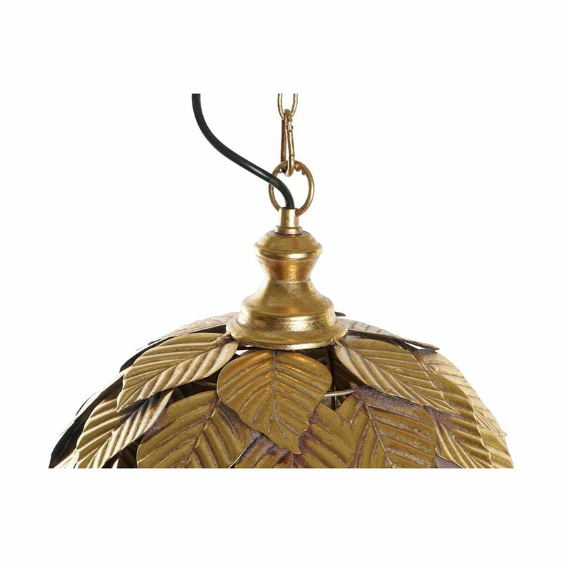 Loftslampe DKD Home Decor Gylden (Refurbished B)