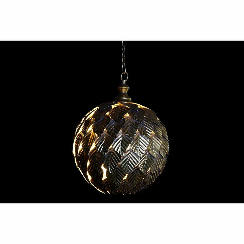 Loftslampe DKD Home Decor Gylden (Refurbished B)