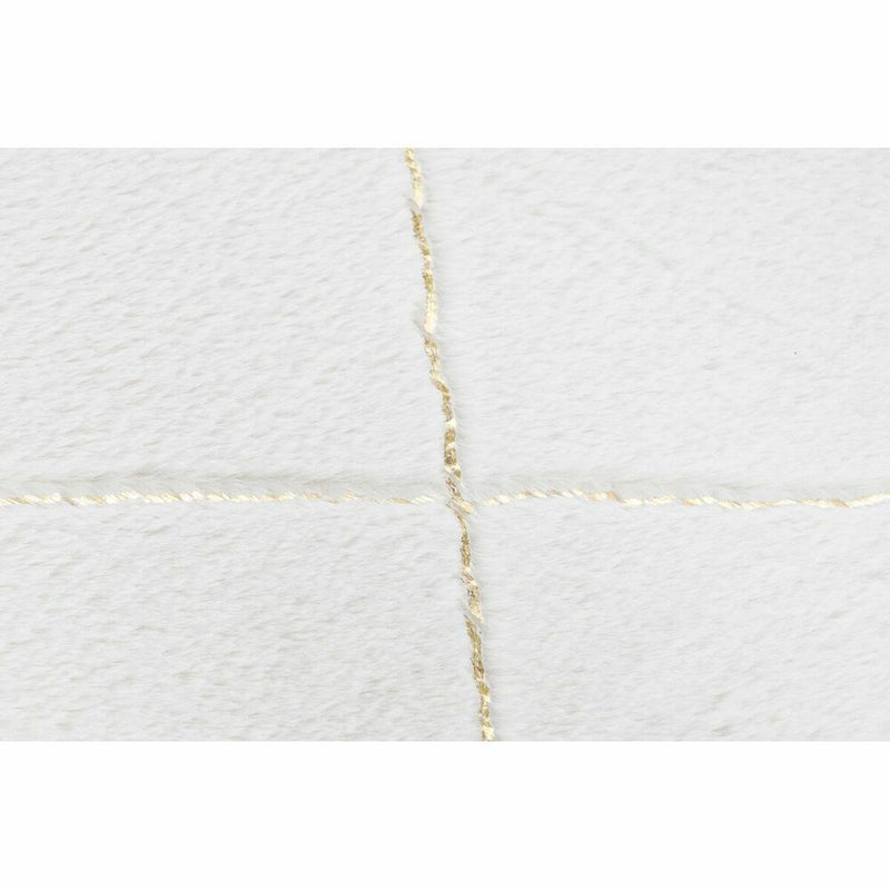 Tæppe DKD Home Decor Hvid Moderne (120 x 180 x 2,2 cm)