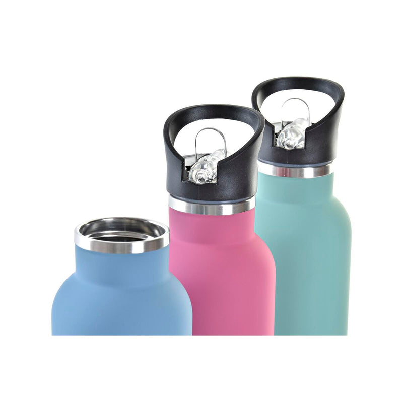 Termokande DKD Home Decor Dobbelt væg 3 Dele
