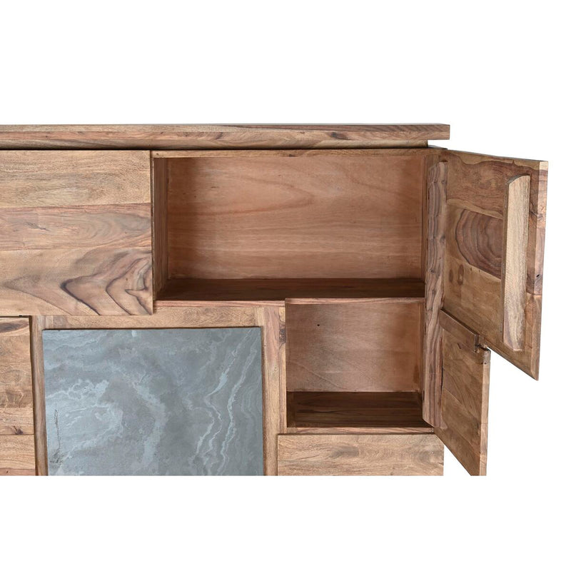 Skab DKD Home Decor Træ Brun (145 x 40 x 155 cm)