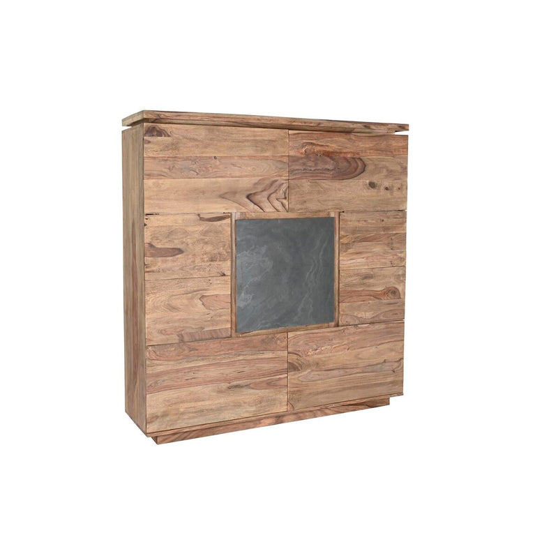 Skab DKD Home Decor Træ Brun (145 x 40 x 155 cm)