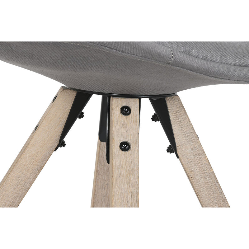 Spisebordsstol DKD Home Decor Grå (Refurbished A)