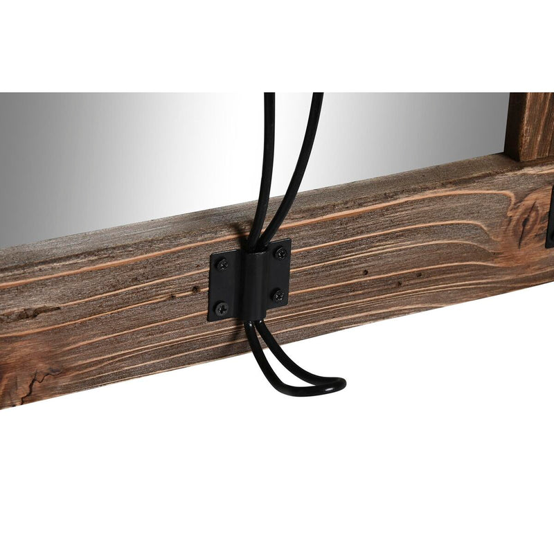 Vægspejl DKD Home Decor Brun Ældet overflade 40 x 9 x 68 cm