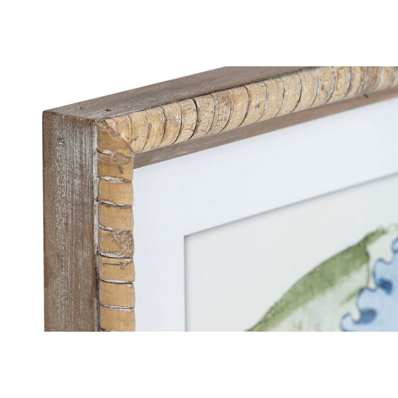 Maleri Home ESPRIT Krystal Gran 35 x 2,5 x 45 cm