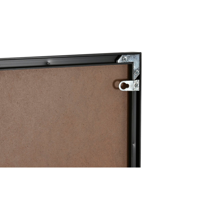 Maleri Home ESPRIT Aluminium Krystal 80 x 2,5 x 120 cm