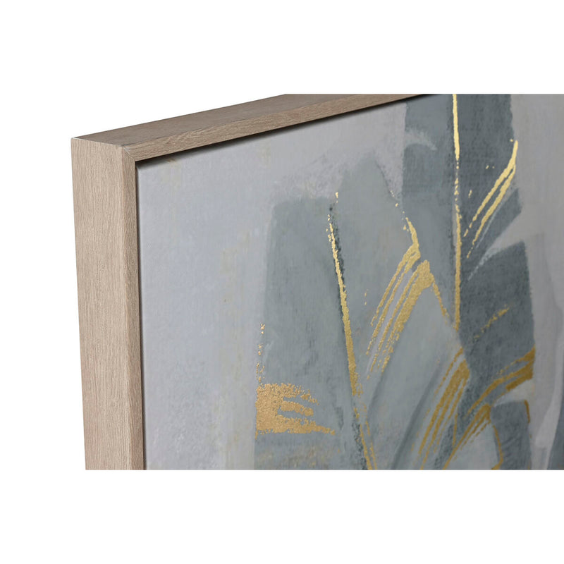 Lærred Home ESPRIT polystyren Lærred 90 x 4 x 120 cm