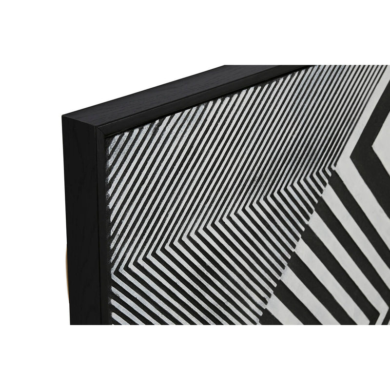 Lærred Home ESPRIT polystyren Lærred 100 x 4 x 100 cm