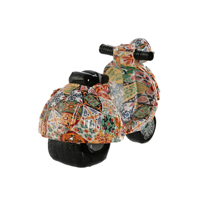Dekorativ figur Home ESPRIT Multifarvet Middelhavet scooter 14 x 8 x 11 cm (2 enheder)