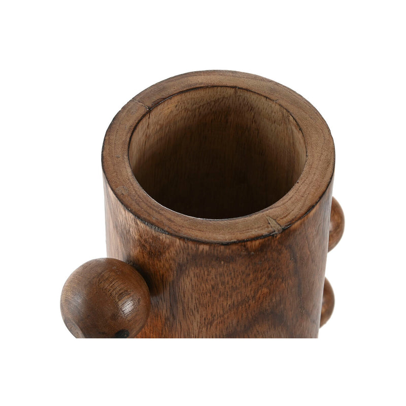 Vase Home ESPRIT Mangotræ 10 x 10 x 28 cm