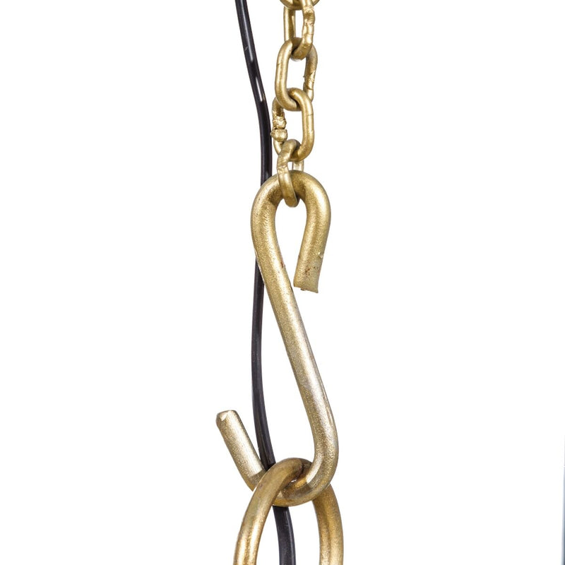 Loftslampe Bronze Krystal Jern 40 W 240 V 35 x 35 x 28 cm Moderne