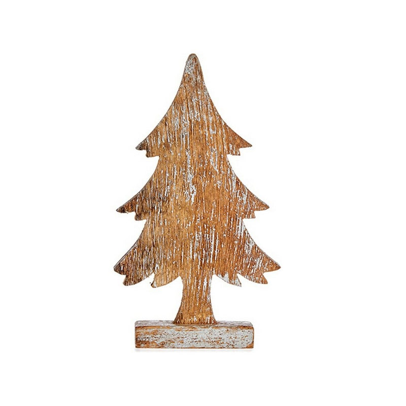 Juletræ Krist+ Brun Sølvfarvet Sølv Træ 5 x 31 x 15 cm