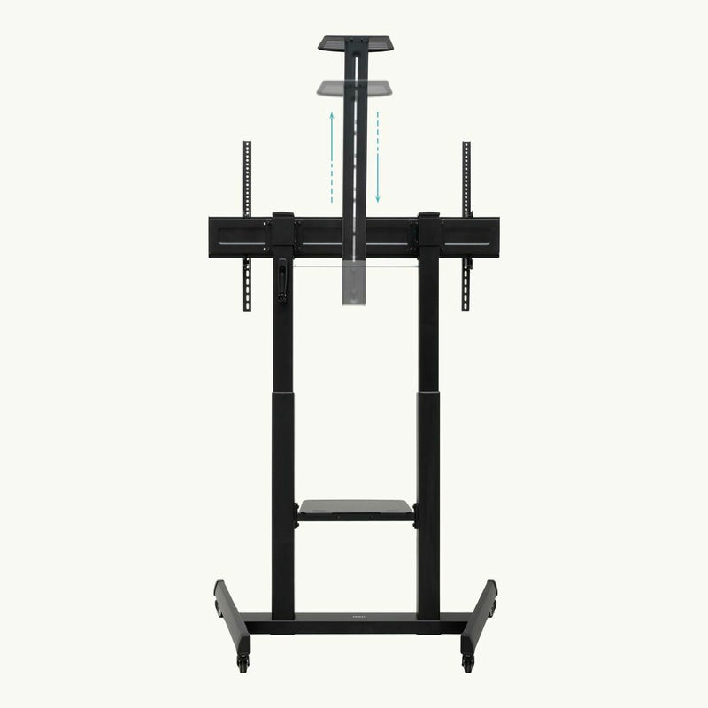 TV-stativ med hjul TooQ FS20406HM-B 60" 100" 120 kg 130 Kg (Refurbished A)