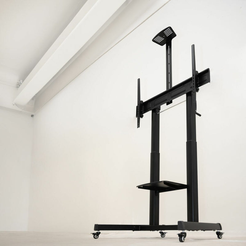 TV-stativ med hjul TooQ FS20406HM-B 60" 100" 120 kg 130 Kg (Refurbished A)