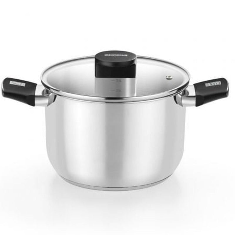 Gryde Med Låg Monix M240230 Sort Ø 30 cm (Refurbished A)