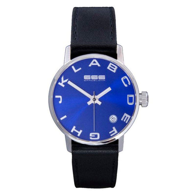 Unisex ur 666 Barcelona 666-274 Sort (Ø 35 mm)