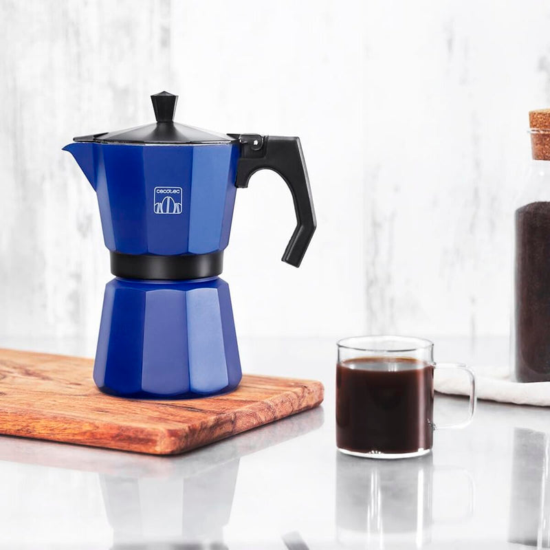 Italiensk Kaffekande Cecotec Mokclassic 900 Blå 9 Kopper (Refurbished A)