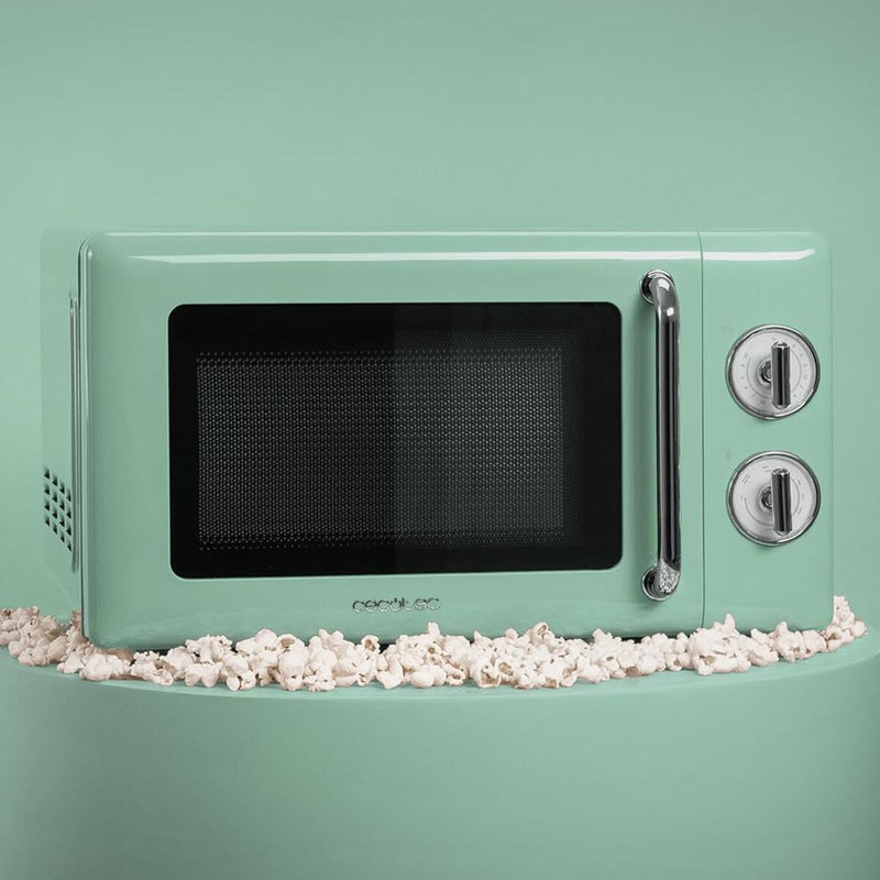 Mikrobølgeovnen Cecotec PROCLEAN 3010 RETRO Grøn 700 W 20 L (Refurbished A)