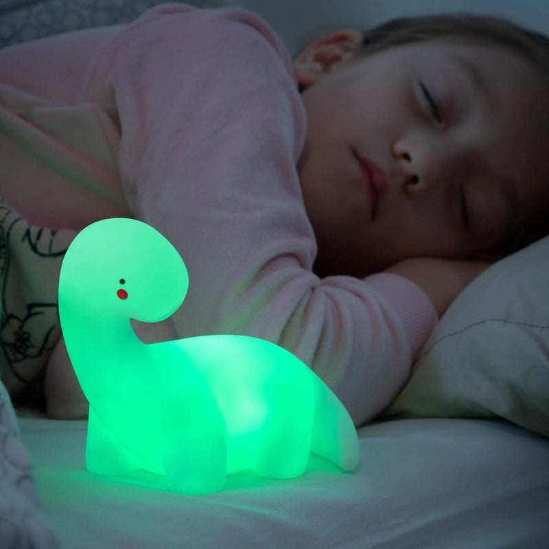 Dinosaur multifarvet LED-lampe InnovaGoods Hvid Lim (Refurbished A)