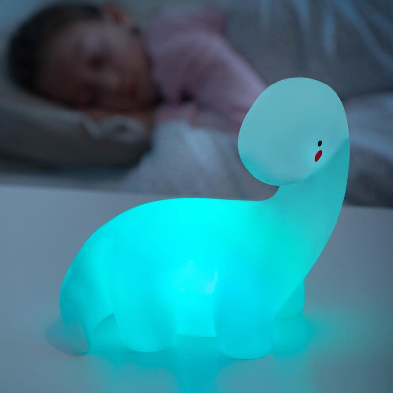 Dinosaur multifarvet LED-lampe InnovaGoods Hvid Lim (Refurbished A)