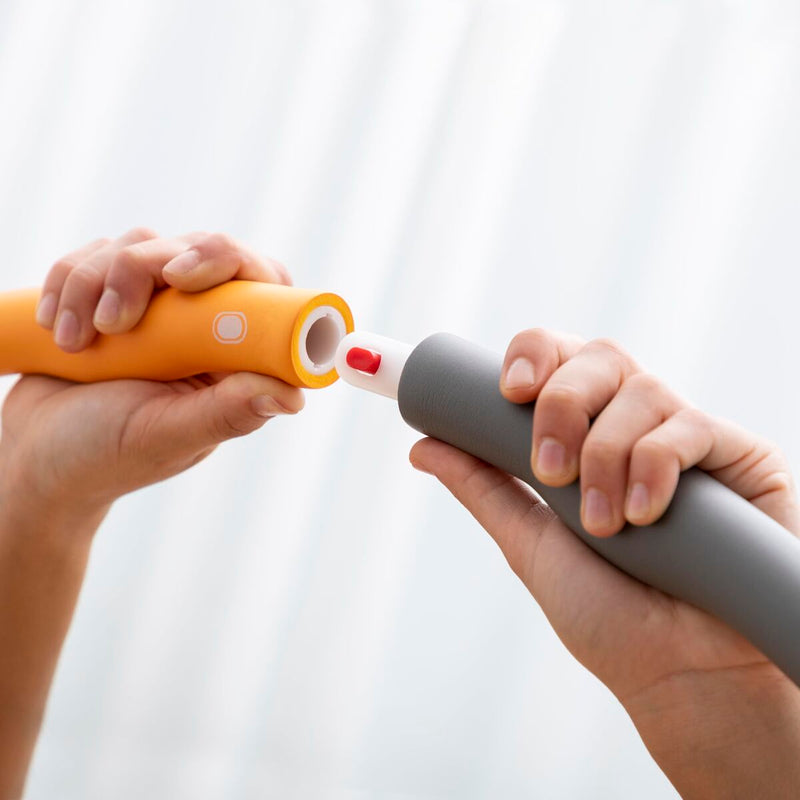 Adskillelig Fitness Hula Hop Bedækket med Skum InnovaGoods Orange (Refurbished C)