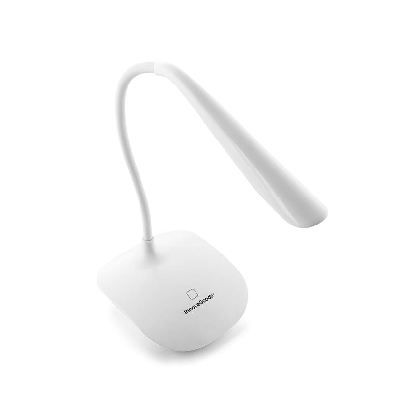 Genopladelig touch følsom LED-bordlampe InnovaGoods Lum2Go Hvid 3,7 V (Refurbished A)