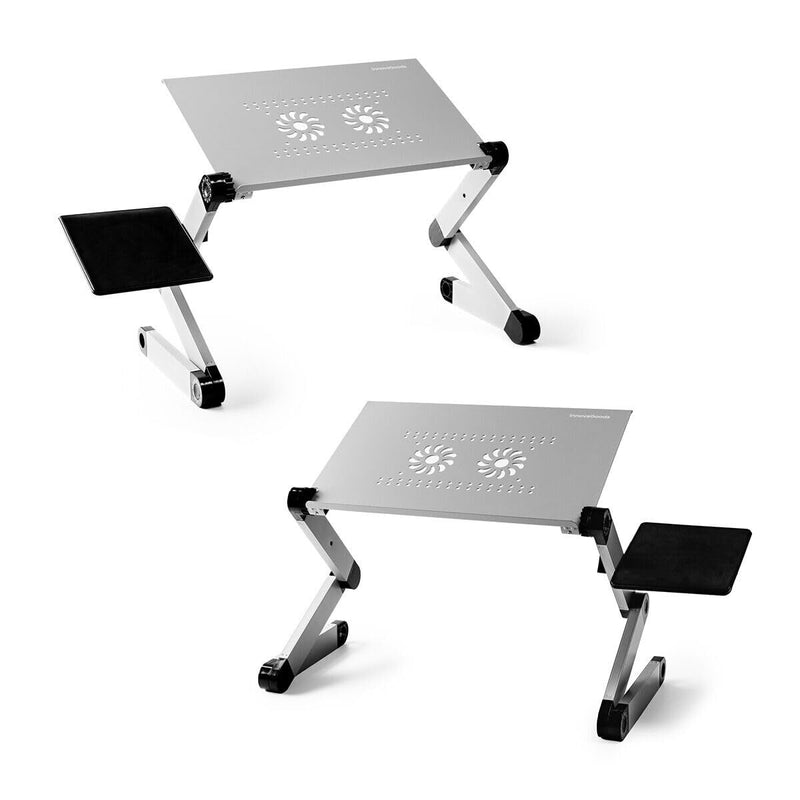 Justerbart bord med flere positioner til bærbar computer Iceberg V0103206 Aluminium (Refurbished A)