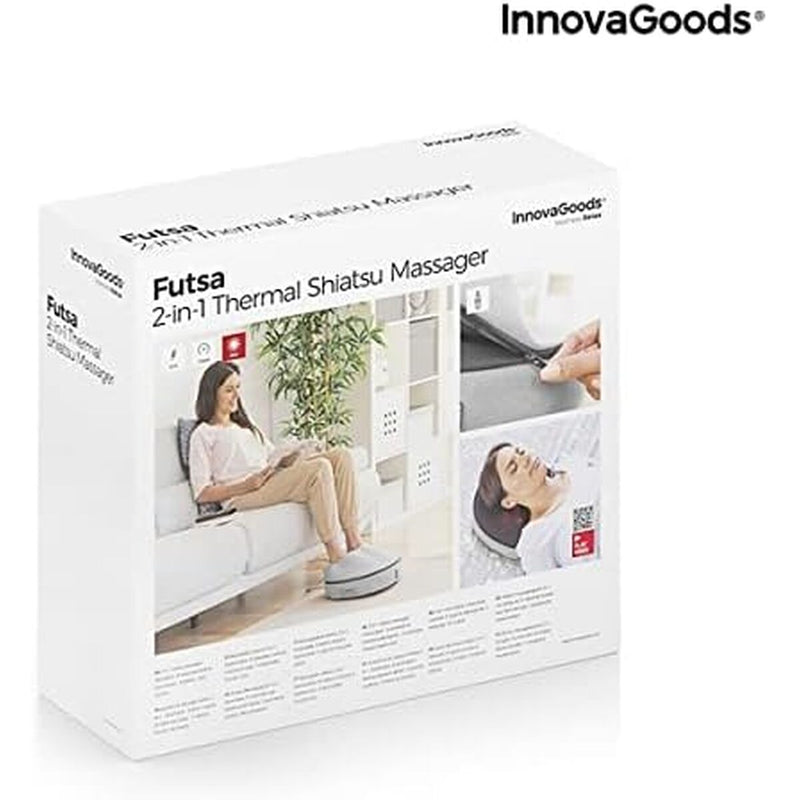 Termisk Shiatsu Massager 2 i 1 InnovaGoods Futsa (Refurbished C)