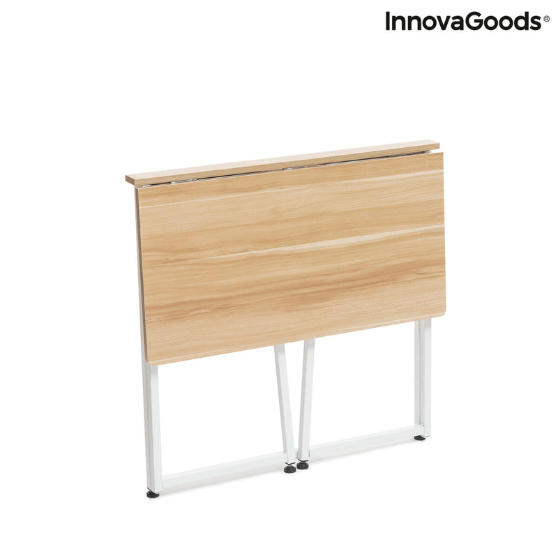 Folding Skrivebord InnovaGoods V0103358 Hvid (Refurbished B)