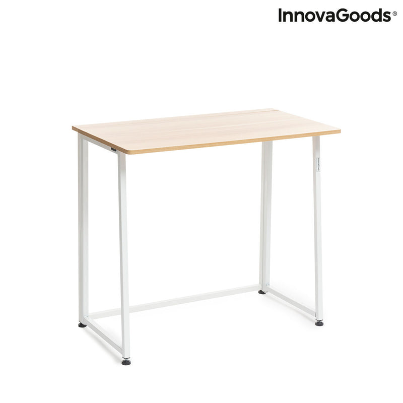 Folding Skrivebord InnovaGoods V0103358 Hvid (Refurbished B)