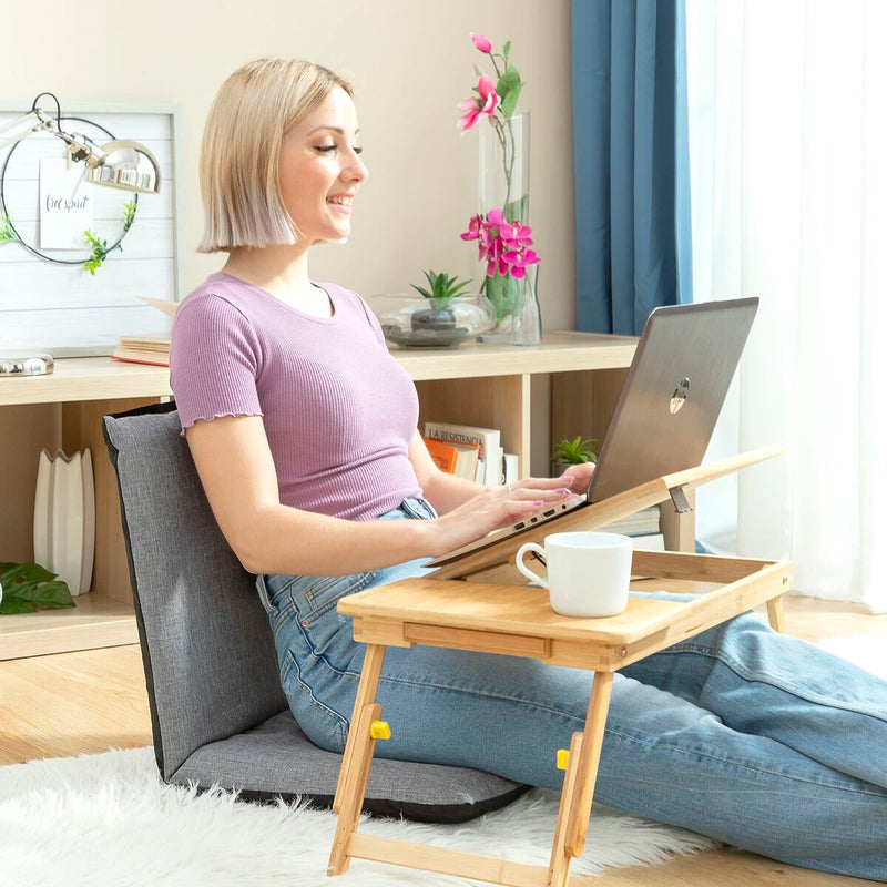 Ligelige Floor Stol Sitinel InnovaGoods Sitinel Sort Grå (Refurbished B)