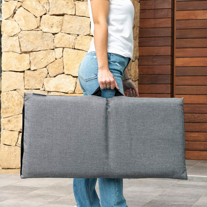 Ligelige Floor Stol Sitinel InnovaGoods Sitinel Sort Grå (Refurbished B)