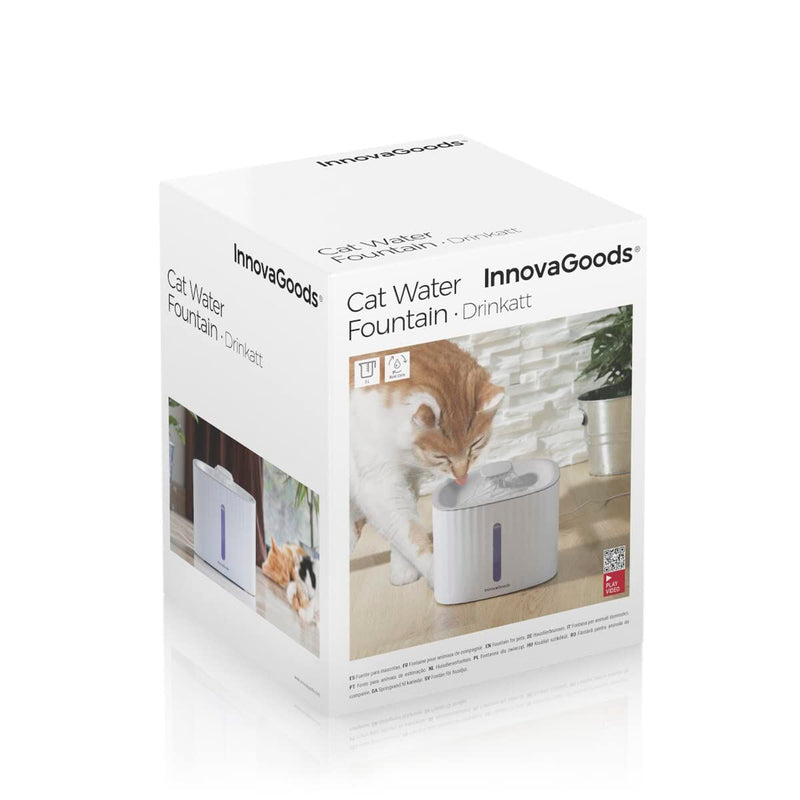 Drikkevandsfontæne til kæledyr InnovaGoods polypropylen 3 L (Refurbished C)