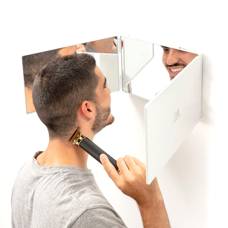 Badeværelsesspejl med LED-lys og 360º visning SelfKut InnovaGoods (Refurbished B)
