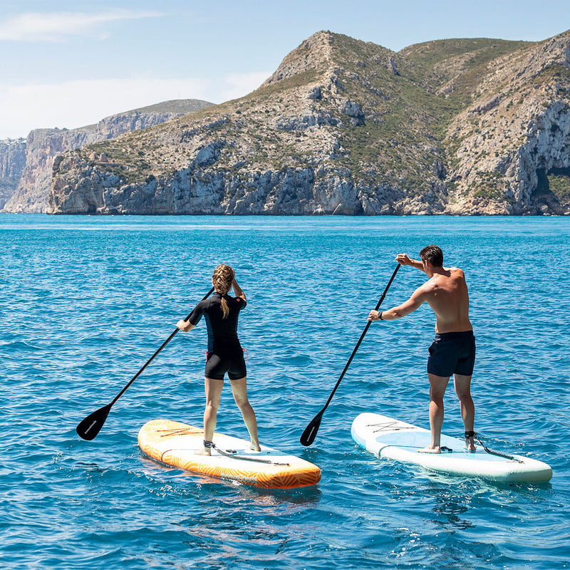 2 i 1 Oppusteligt Paddle Surf Board med sæde og tilbehør InnovaGoods Orange 10'5" 320 cm (Refurbished B)
