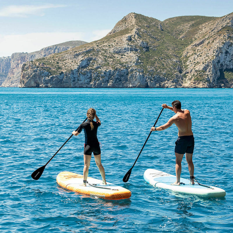 2 i 1 Oppusteligt Paddle Surf Board med sæde og tilbehør InnovaGoods Orange 10'5" 320 cm (Refurbished B)