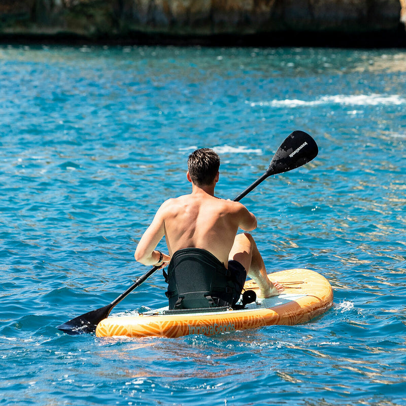 2 i 1 Oppusteligt Paddle Surf Board med sæde og tilbehør InnovaGoods Orange 10'5" 320 cm (Refurbished B)