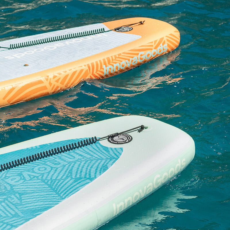 2 i 1 Oppusteligt Paddle Surf Board med sæde og tilbehør InnovaGoods Orange 10'5" 320 cm (Refurbished B)