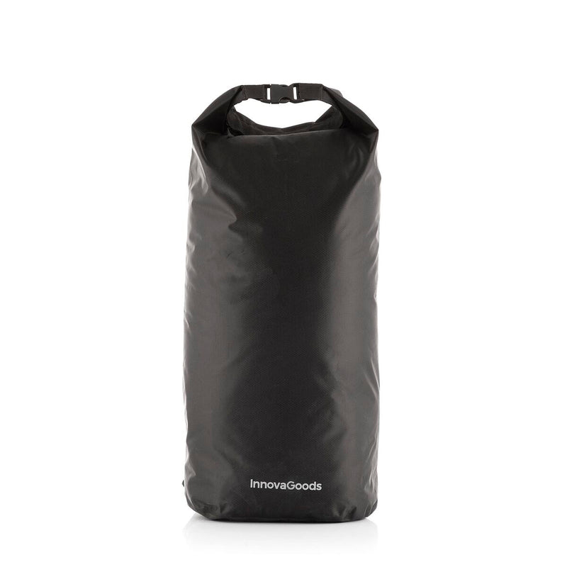 Vandtæt sportstaske InnovaGoods Sort PVC 20 L (Refurbished B)
