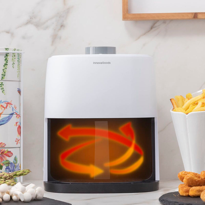 Varmluftsfrituregryde InnovaGoods Hvid 1200 W 2 L (Refurbished B)