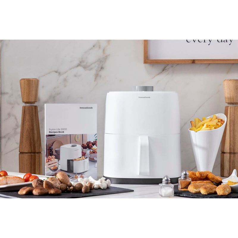 Varmluftsfrituregryde InnovaGoods Hvid 1200 W 2 L (Refurbished B)