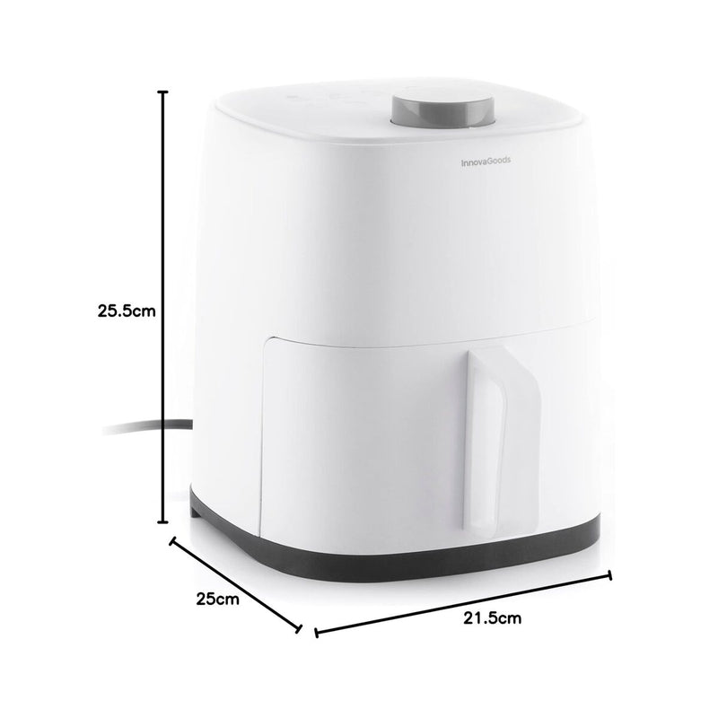 Varmluftsfrituregryde InnovaGoods Hvid 1200 W 2 L (Refurbished B)