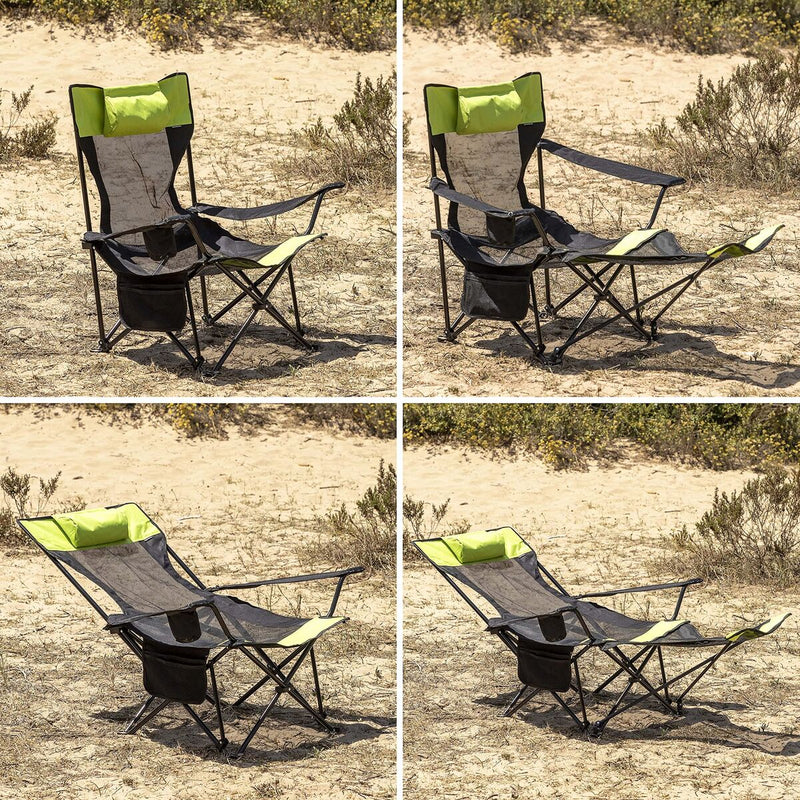 Sammenklappelig lounger-campingstol InnovaGoods (Refurbished B)