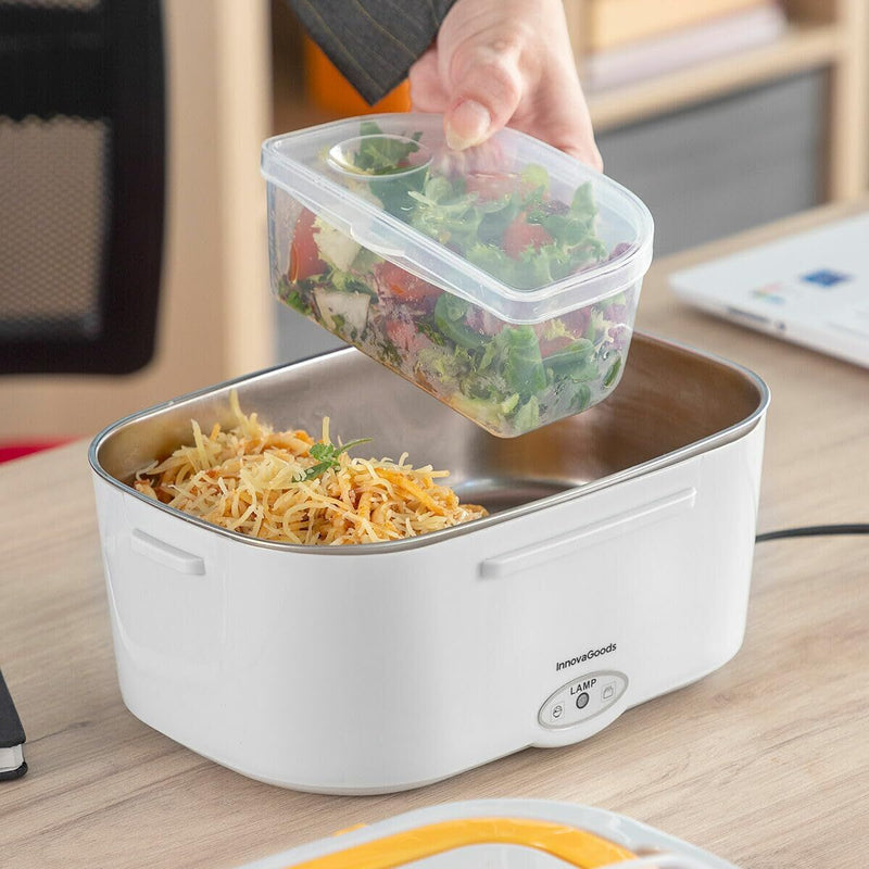 Madkasse til kontorer og biler InnovaGoods Grå polypropylen Plastik 1,5 L (Refurbished D)