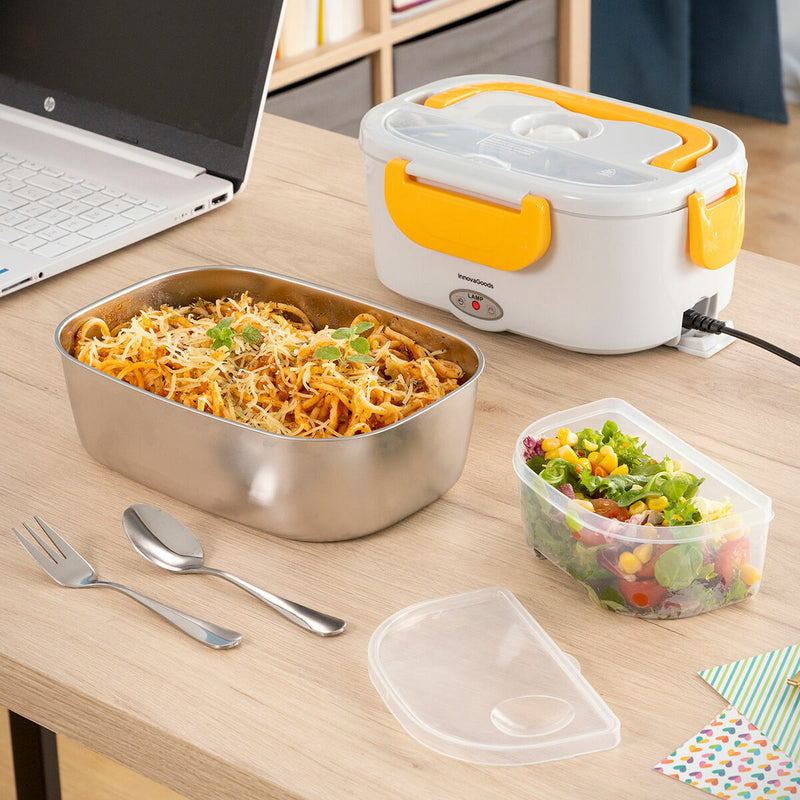 Madkasse til kontorer og biler InnovaGoods Grå polypropylen Plastik 1,5 L (Refurbished D)
