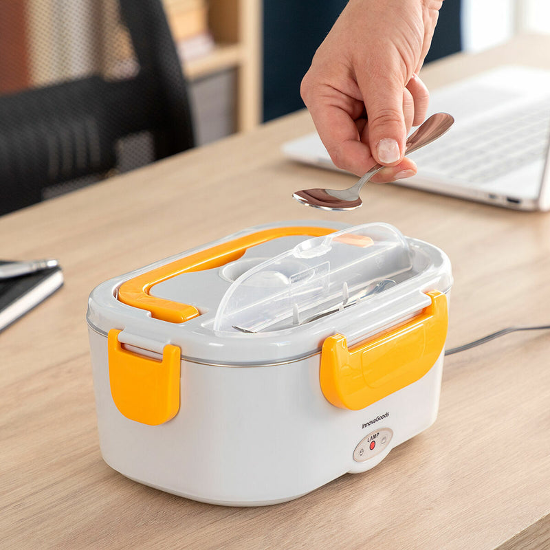 Madkasse til kontorer og biler InnovaGoods Grå polypropylen Plastik 1,5 L (Refurbished D)