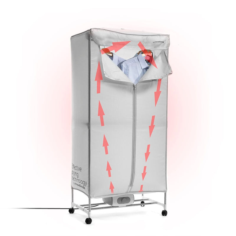 Bærbar elektrisk tørretumbler med 2 højder InnovaGoods (Refurbished B)